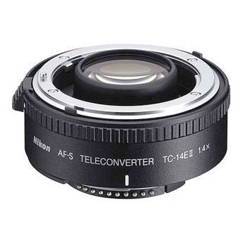 Nikon TC-14E II 1.4x  Teleconverter for D-AF-S & AF-I Lenses ONLY