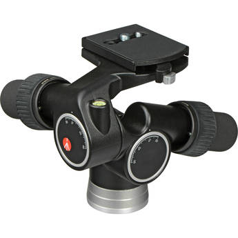 Manfrotto by Bogen Imaging 405 Pro Digital Geared Head (Quick Release) - Supports 16.5 lbs (7.5kg)