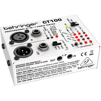Behringer CT-100 - Verificador de Cabos