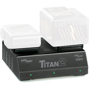 Anton Bauer Titan 2 - Carregador de 2 Posi��es e Alimenta��o AC de 70 watts 