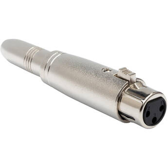 Hosa Technology GXJ183 Stereo 1/4" Phone to 3-Pin XLR Adapter