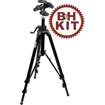 Manfrotto by Bogen Imaging 475B Tripod Legs (Black) with 405 Geared Head