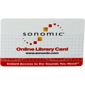 Sonomic Library Card