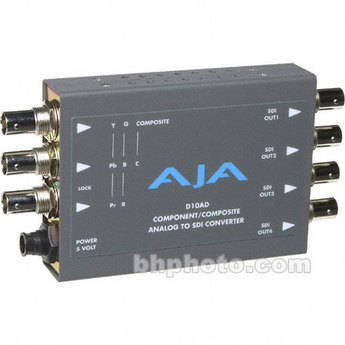 AJA D10AD  Conversor de V�deo Anal�gico para Digital (Decodificador)
