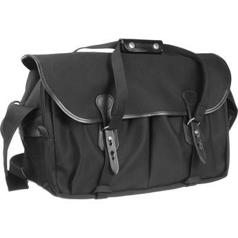 Billingham Bolsa 555 de Ombro - Preto com Acabamento em Preto 