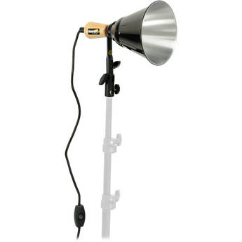 Impact Flood Light Reflector with Socket, Cord - 5"  (120VAC)