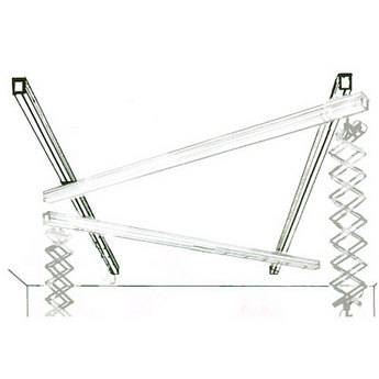Delta Fixed Ceiling Rails - 6'