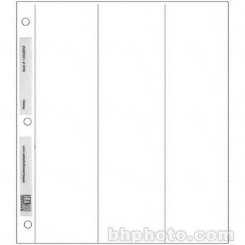 Savage Film-Vue Archival Storage Page-120, 3-Strips/4-Frames - 100 Pack