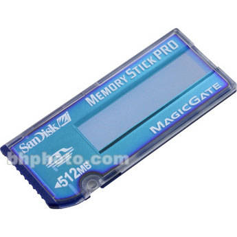 SanDisk 512MB Memory Stick PRO