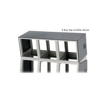 Winsted 1-Bay, 12 Degree Top Module Wedge (Dove Gray), Model J8225