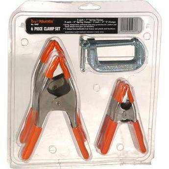 Adjustable Clamp Company C and Pony Clamp Set - Set of 6