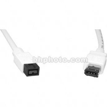 General Brand FireWire-800 9-pin to 6-pin DV Cable - 6 ft