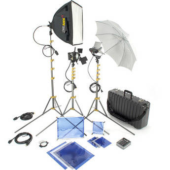 Lowel DV Core 250 Kit, GO-85 Case