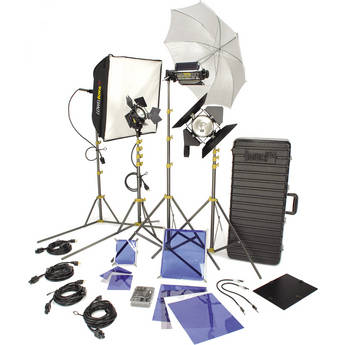 Lowel DV Creator 55 Four Light Kit, TO-83 Case  (120-240VAC/12-30VDC)