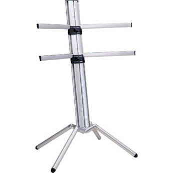 K&M 18850 Spider Keyboard Stand (Silver)