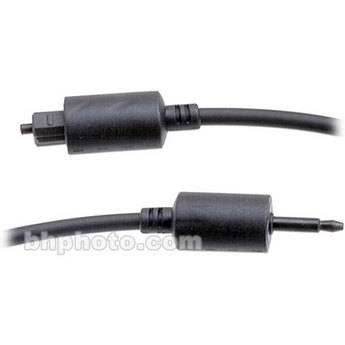 Hosa Technology Toslink Male to Mini-Toslink 3.5mm Male Fiber Optic Cable - 10'