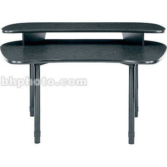 Middle-Atlantic 59"W Straight Desk w/Overbridge  MDV-DL (Graphite)