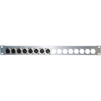 ATI - Audio Technologies, Inc 20462-502 - 8 x XLR 19" Rack Patch Panel