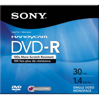 Sony 8.0cm DVD-R Recordable Disc for DVD Camcorders (Jewel Case)