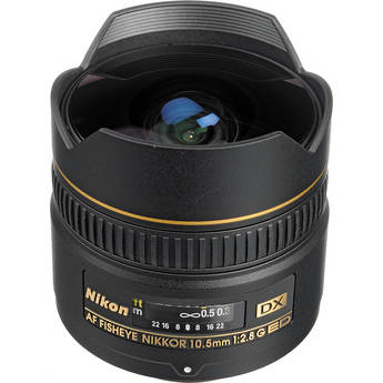 Nikon 10.5mm f/2.8G ED DX Fisheye Lens