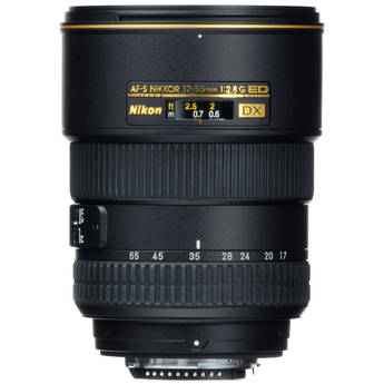 Nikon 17-55mm f/2.8G ED-IF AF-S DX Lens