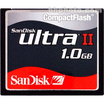 SanDisk 1GB Ultra II CompactFlash Card
