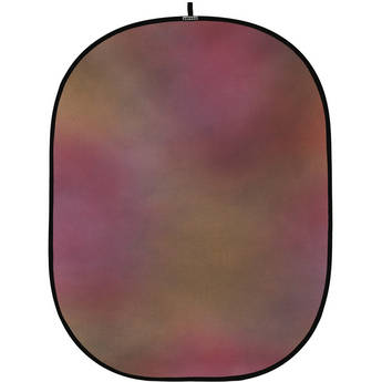Botero #002 Collapsible Background (5x7') (Maroon, Orange)