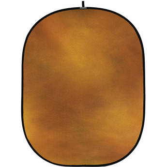 Botero #010 Collapsible Background (5x7') (Gold, Brown)