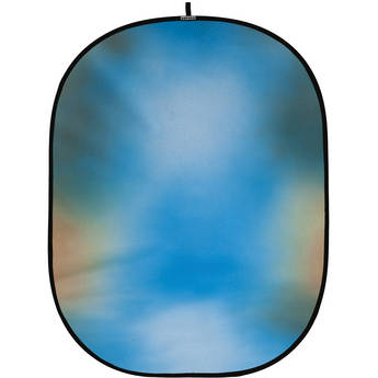Botero #015 Collapsible Background (5x7') (Blue, Green)