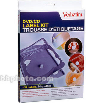 Verbatim CD and DVD Labeling Kit