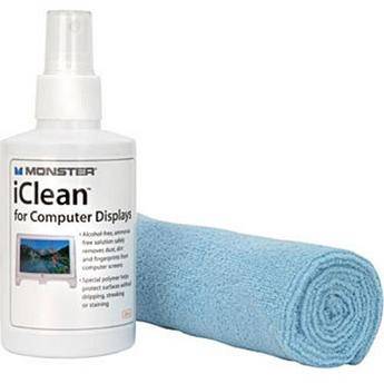 Monster Cable Travel Size iClean Glass Cleaner Liquid Gel