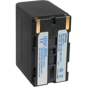 Bescor BPLI-L480 � Pack de Bateria de �ons de L�tio - 7.2v, 5500mAh