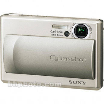 Sony Cybershot DSC-T1 Digital Camera (Silver)