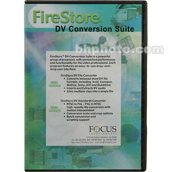 Focus Enhancements Conversor de Arquivo Firestore DV - Win