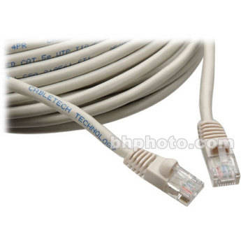 GGI UTP Cat 5 350MHz Cable with Mold Boots - 100 ft UTP5E100