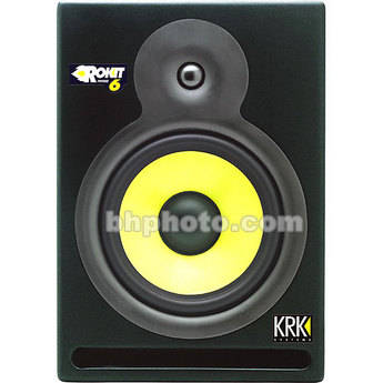KRK RP-6 - 6" 2-Way Biamplified Nearfield Monitor - Single