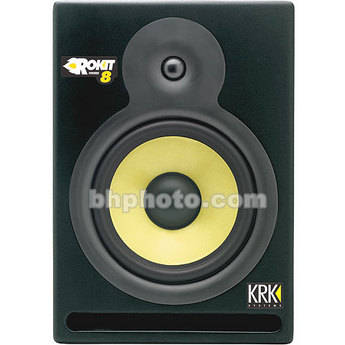 KRK RP-8 - 8" 2-Way Biamplified Nearfield Monitor - Single