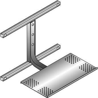 Advance WMS-22  Wall Mount-Shelf Design - For 17 - 20"    (43.2 - 50.8cm) Diagonal TVs (Black)