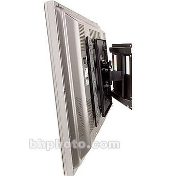 Chief Pivot Wall Mount with Pitch Adjustment - 4" Extension - PWP-2020 (Black)
