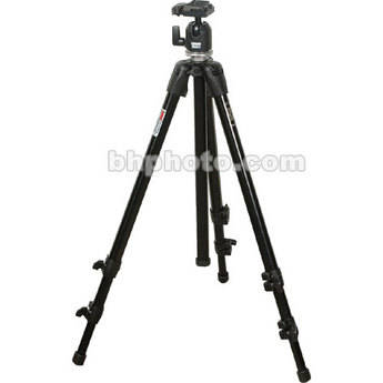 Manfrotto by Bogen Imaging 3011BN - Pernas de Trip� (Preto) com Cabe�a de Bola Compacta 486RC2 