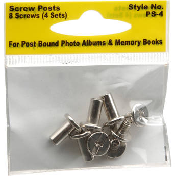 Pioneer Photo Albums Screw Posts - Four Sets Consisting of Eight Screws