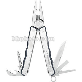 Leatherman Kick  with Leather Case  (Stainless)