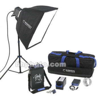 Hensel Porty Premium 1200 W/S AS Battery Radio Slave Strobe Kit