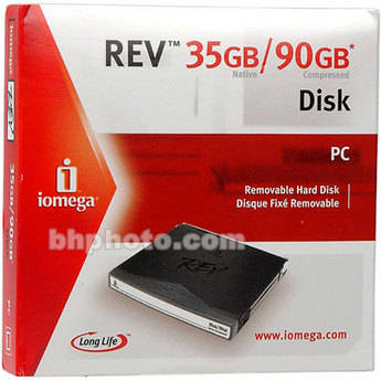 Iomega 35GB/90GB REV Disk Backup Media