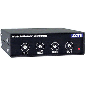 ATI - Audio Technologies, Inc BU-400B - 4-Channel Uni-directional Level Matching Device