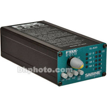 Sabine FBX-SOLO SL820 - Supressor de Realimenta��o para N�vel de Linha