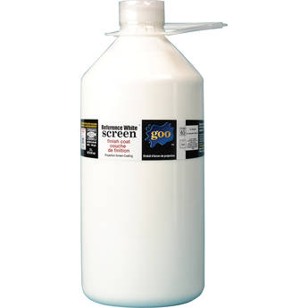 Goo Systems CRT White Topcoat Acrylic Paint - 2.3 Liters
