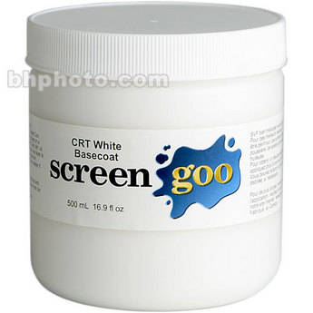 Goo Systems CRT White Basecoat Acrylic Paint - 500ml