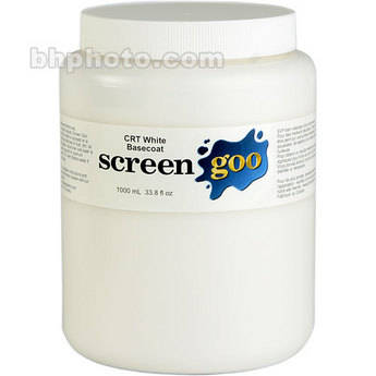 Goo Systems CRT White Basecoat Acrylic Paint - 1000ml