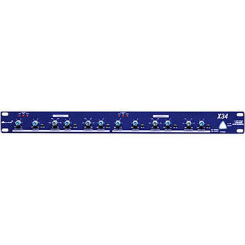 Alto X34 3-WAY STEREO/4-WAY MONO CROSSOVER